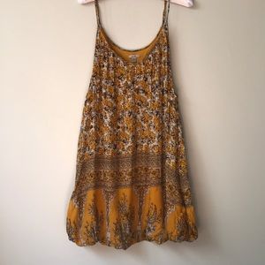 Urban Outfitters Floral Bubble Hem Dress